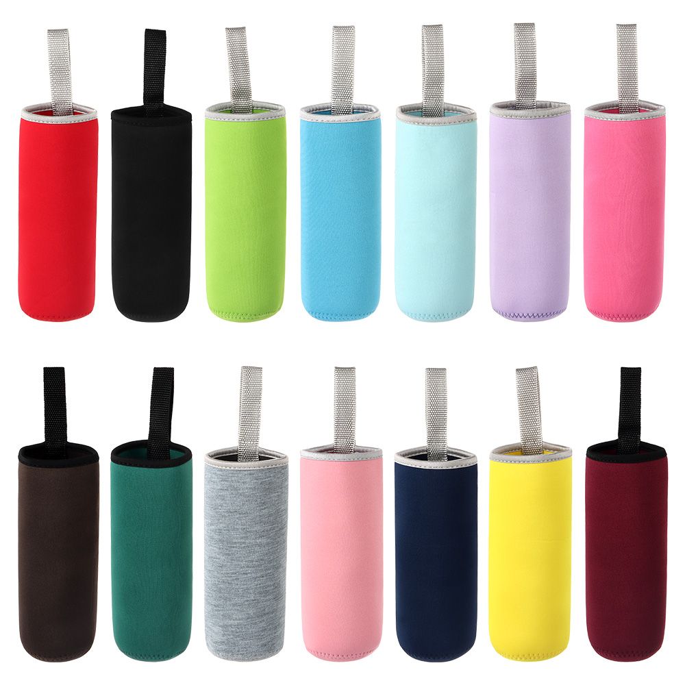 Outdoor Sport Glass Water Bottle - กระเป๋าใส่ขวดน้ำแบบพกพาสำหรับกีฬากลางแจ้ง ปลอกหุ้มขวดน้ำ ปลอกหุ้มแก้วสุญญากาศ ซองใส่ขวดน้ำ