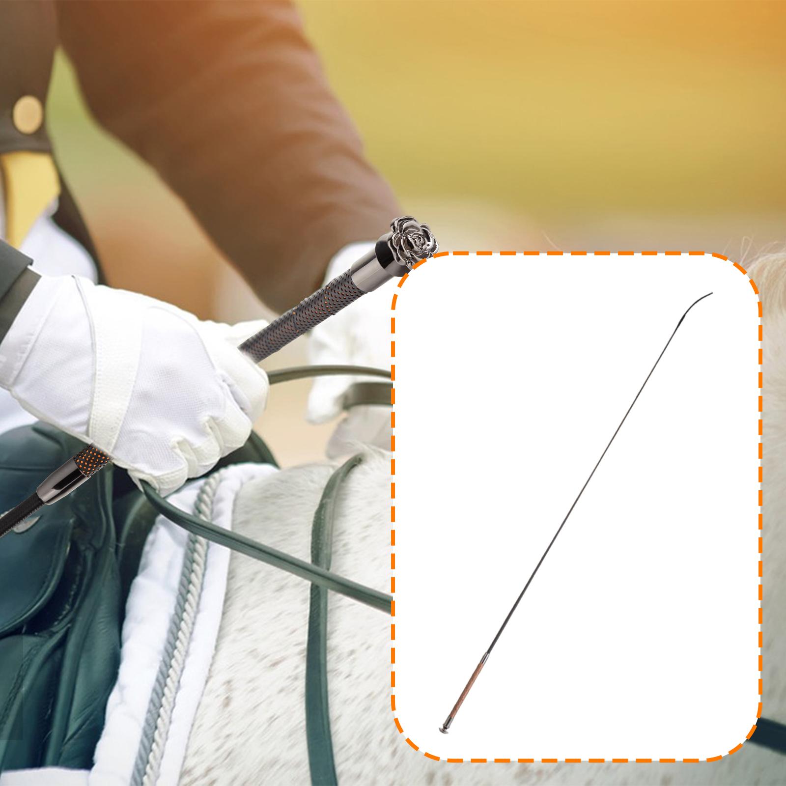 Riding Crop Dressage - แส้ขี่ม้าแบบด้ามยาว อุปกรณ์ช่วยฝึกขี่ม้าสำหรับการแข่งขันเดรสสาจกลางแจ้ง