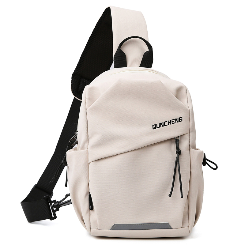 Outdoor Sport Backpack - ผู้ชายกระเป๋าหน้าอกกระเป๋าสะพายลําลองไนลอนกระเป๋าสะพายข้างเด็กกีฬากลางแจ้งC Rossbodyกระเป๋าสําหรับผู้ชายวิ่งขี่จักรยานกระเป๋าเป้สะพายหลังขนาดเล็ก