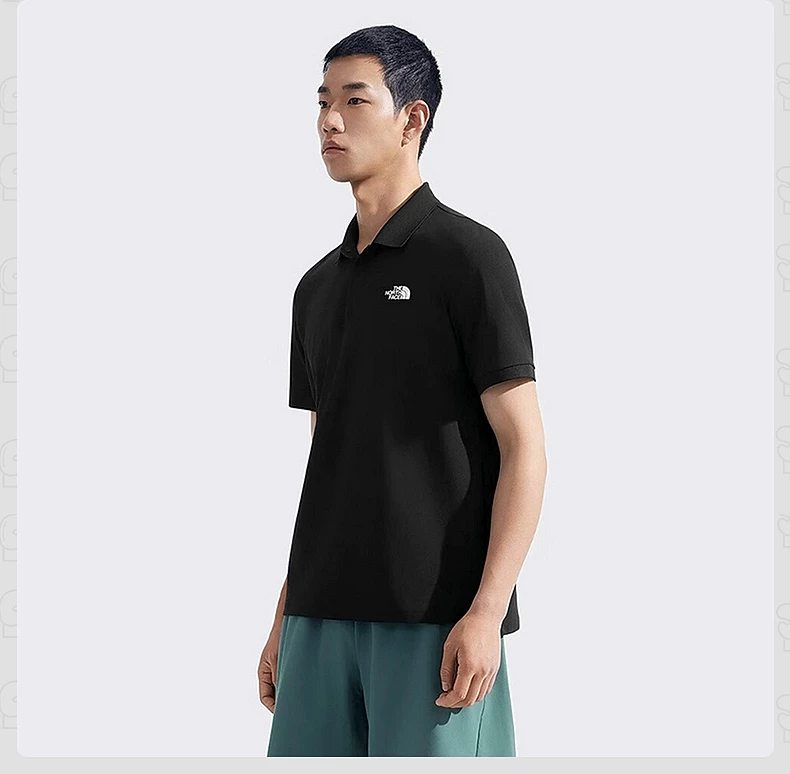 Outdoor Sport North Face - THE NORTH FACE เสื้อยืดแขนสั้นลำลองสำหรับผู้ชายและผู้หญิงคลาสสิกสปอร์ตกลางแจ้ง NF0A87W2JK31