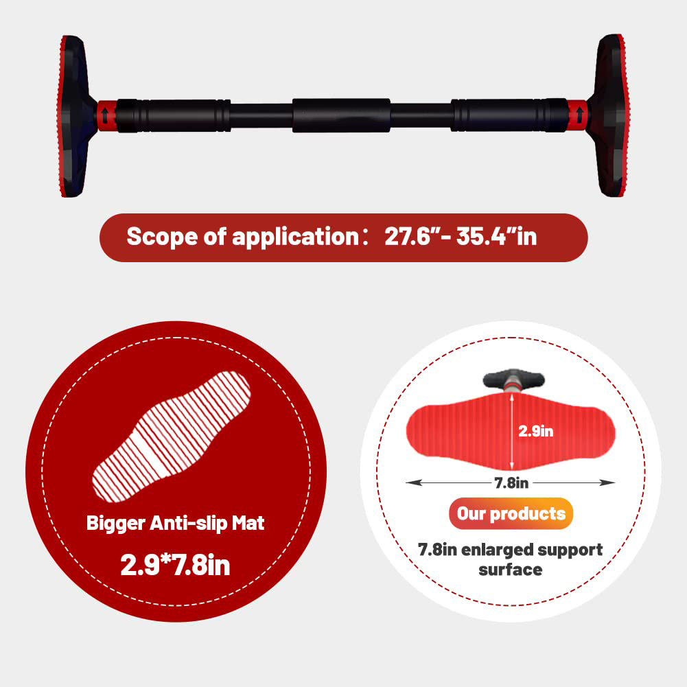 Chin Bar Doorway - บาร์โหนติดประตูแบบมัลติฟังก์ชั่น ขายดี บาร์โหนติดผนังสำหรับออกกำลังกายในบ้าน รุ่น 2026