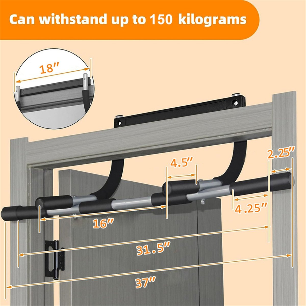 ABST บาร์โหนติดผนัง - บาร์โหนส - Chin Bar Doorway บทวิจารณ์และราคา