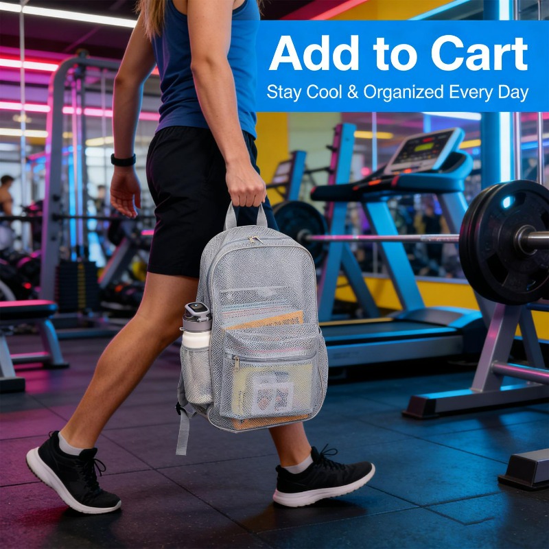 กระเป๋าเป้สะพายหลังตาข่ายระบาย - Outdoor Sport Backpack บทวิจารณ์และราคา