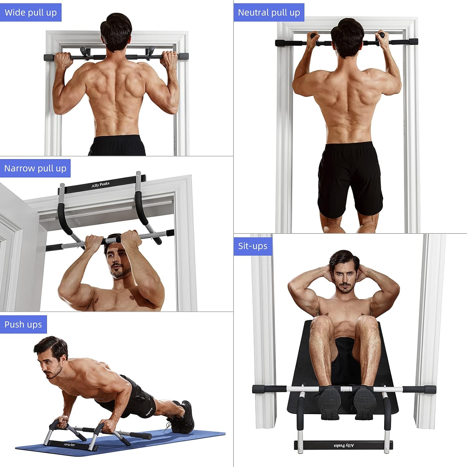 บาร์โหนติดประตูเหล็กหนาพิเศษ แ - Chin Bar Doorway บทวิจารณ์และราคา