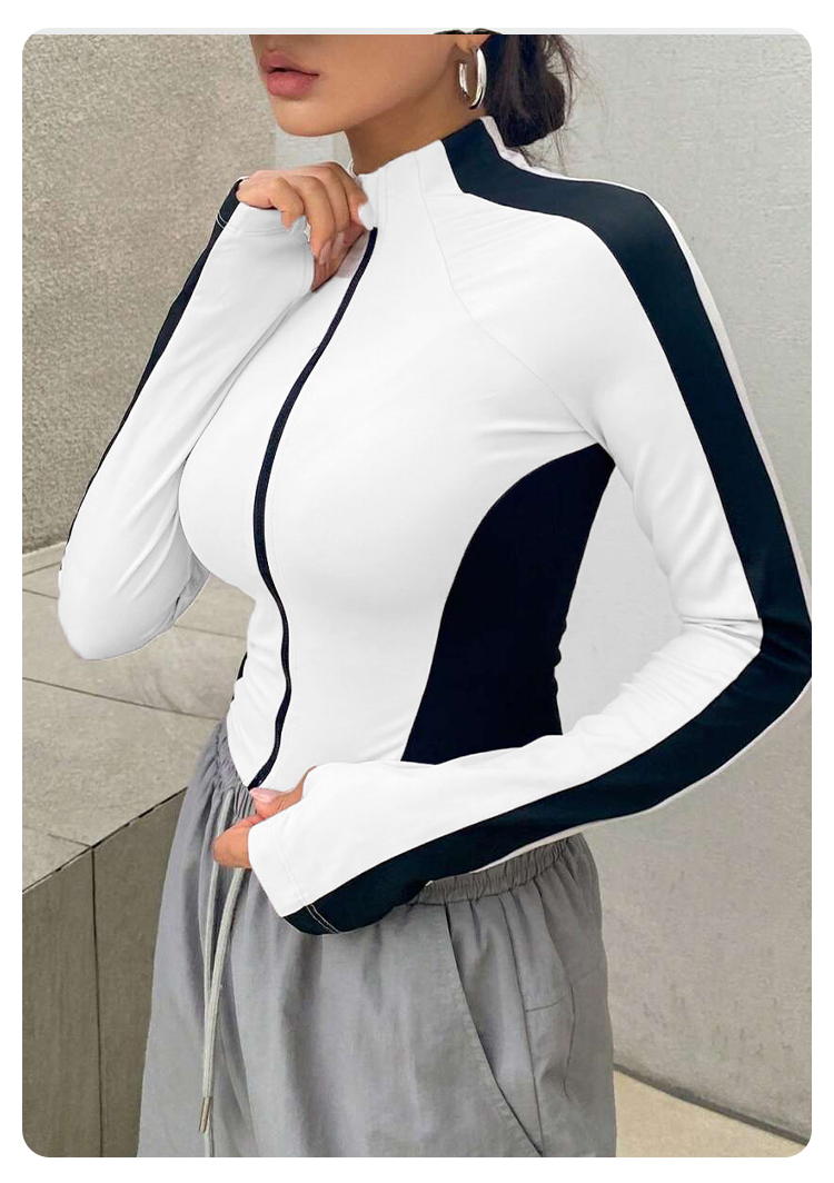 เสื้อโยคะคอตั้ง แจ็คเก็ตสำหรับ - Outdoor Sportswear บทวิจารณ์และราคา