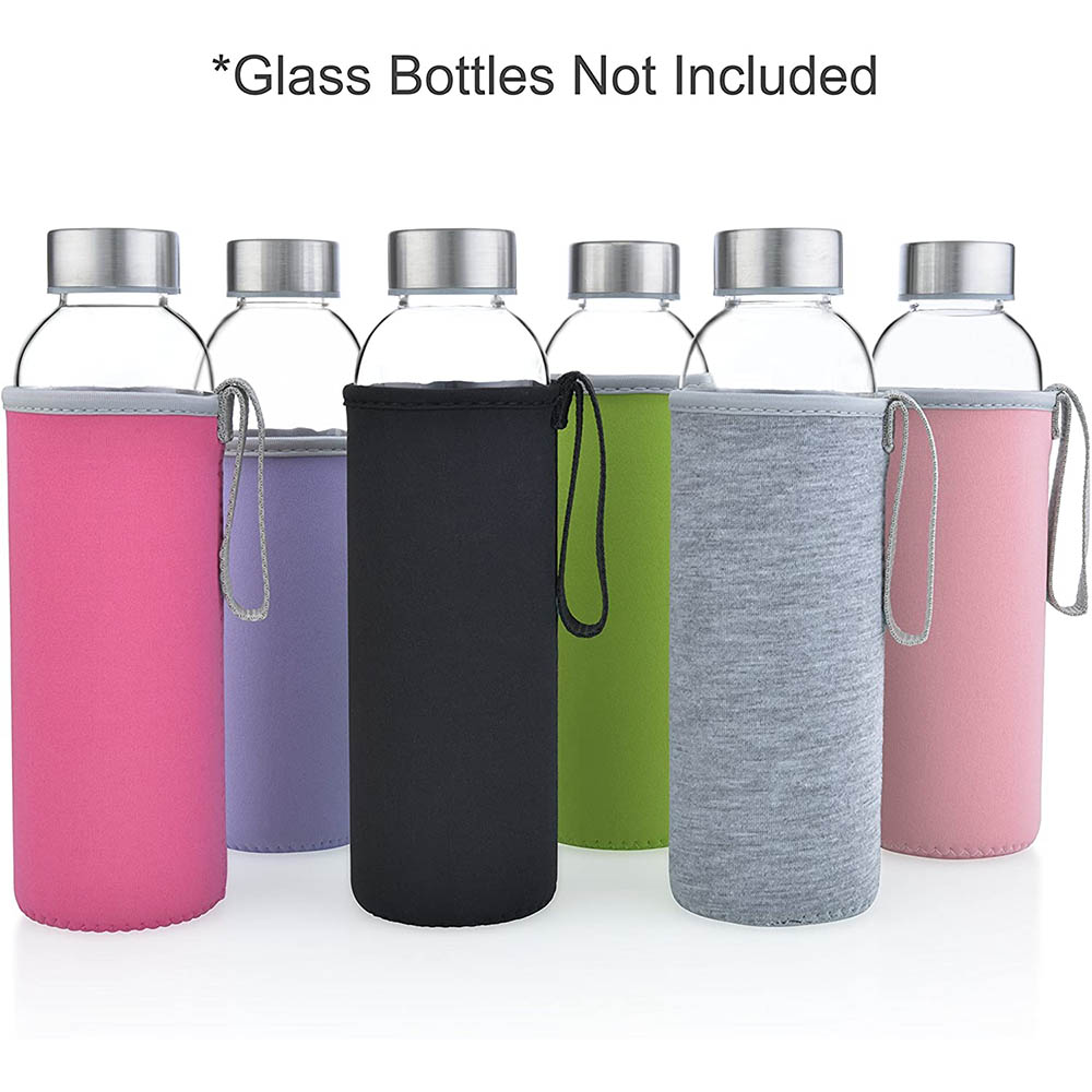 ถุงปลอกหุ้มถ้วยสุญญากาศสำหรับฝ - Outdoor Sport Glass Water Bottle บทวิจารณ์และราคา