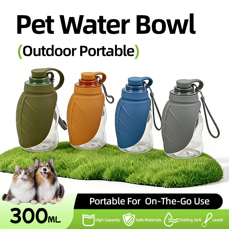 ขวดน้ำพกพาสำหรับสัตว์เลี้ยงแบบ - Outdoor Sport Glass Water Bottle บทวิจารณ์และราคา