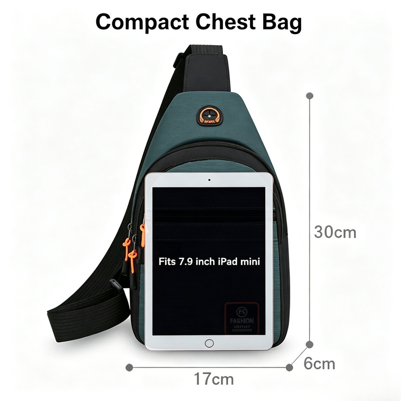 กระเป๋าคาดอกกันน้ำสำหรับผู้ชาย - Outdoor Sport Backpack บทวิจารณ์และราคา