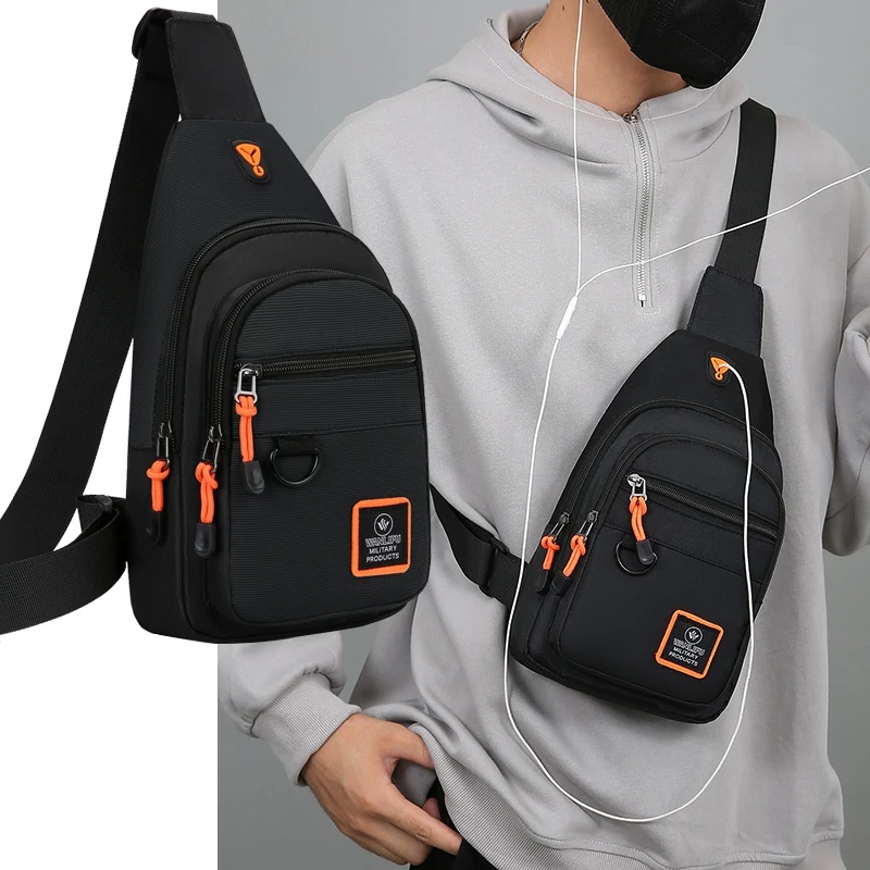 กระเป๋าคาดอกกันน้ำสำหรับผู้ชาย - Outdoor Sport Backpack บทวิจารณ์และราคา